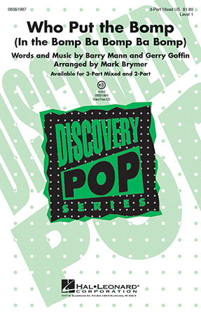 Who Put The Bomp (In The Bomp Ba Bomp Ba Bomp) Sheet Music Preview