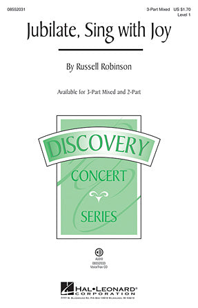 Jubilate, Sing With Joy Sheet Music Preview