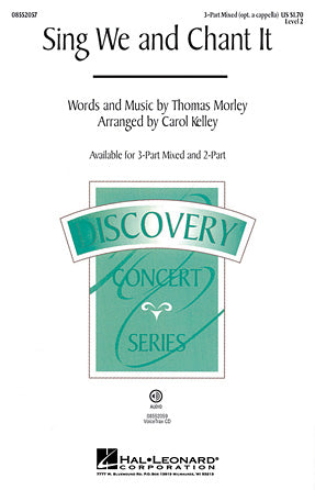Sing We And Chant It Sheet Music Preview