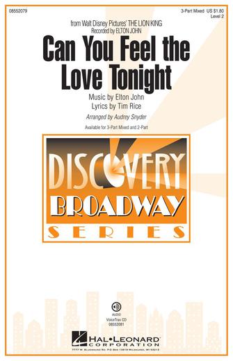 Can You Feel The Love Tonight (from The Lion King) (arr. Audrey Snyder) Sheet Music Preview