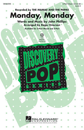 Monday, Monday (arr. Roger Emerson) Sheet Music Preview