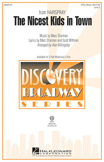 The Nicest Kids In Town (from Hairspray) Sheet Music Preview