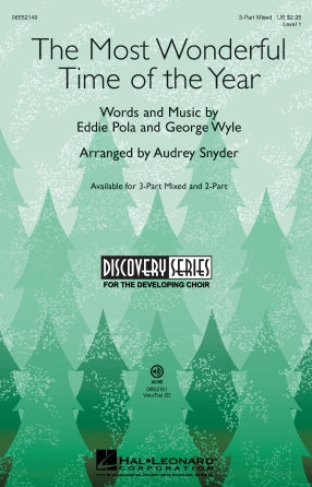 The Most Wonderful Time Of The Year Sheet Music Preview