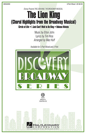 The Lion King (Broadway Musical Highlights) Sheet Music Preview