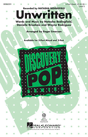 Unwritten (arr. Roger Emerson) Sheet Music Preview