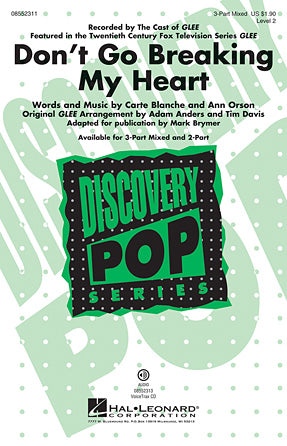Don't Go Breaking My Heart (arr. Mark Brymer) Sheet Music Preview