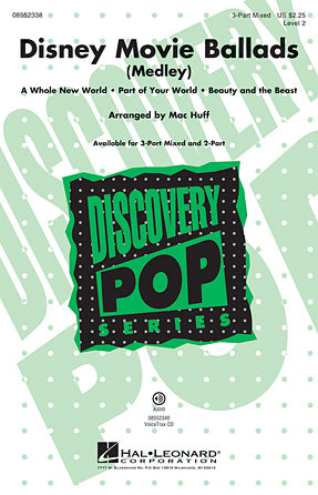 Disney Movie Ballads (Medley) (arr. Mac Huff) Sheet Music Preview
