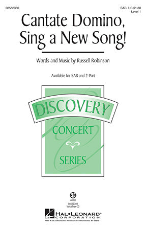 Cantate Domino, Sing A New Song! Sheet Music Preview