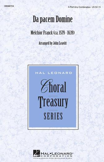 Da Pacem Domine (arr. John Leavitt) Sheet Music Preview