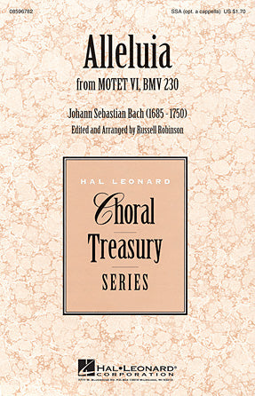 Alleluia (from Motet VI, BWV 230) Sheet Music Preview