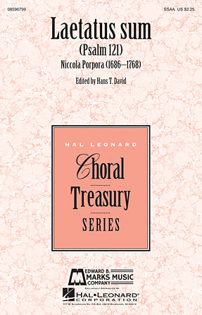Laetatus Sum (Psalm 121) Sheet Music Preview