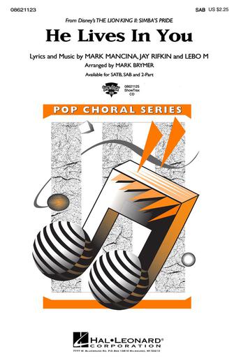 He Lives In You (from The Lion King II: Simba's Pride) (arr. Mark Brymer) Sheet Music Preview