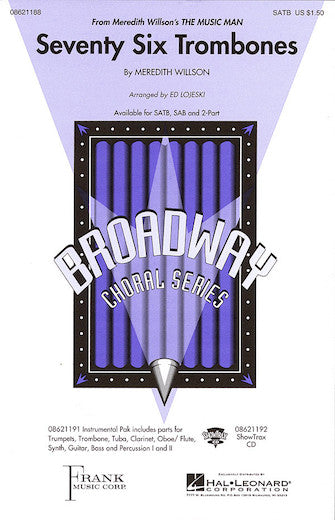 Seventy Six Trombones (arr. Ed Lojeski) Sheet Music Preview