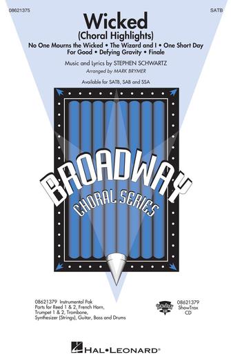 Wicked (Choral Highlights) (arr. Mark Brymer) Sheet Music Preview