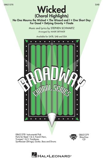 Wicked (Choral Highlights) (arr. Mark Brymer) Sheet Music Preview