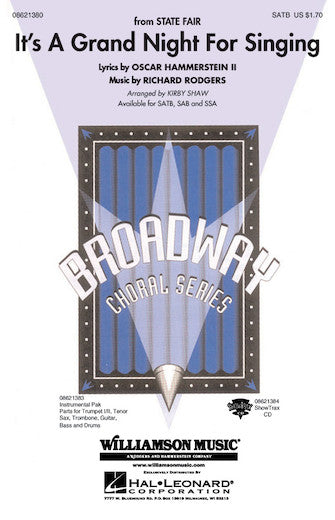 It's a Grand Night for Singing - Tenor Sax Sheet Music Preview