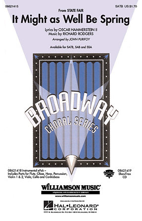 It Might As Well Be Spring Sheet Music Preview