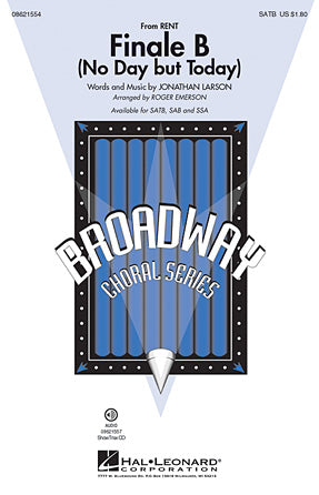 Finale B (No Day But Today) Sheet Music Preview