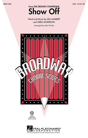 Show Off (from The Drowsy Chaperone) Sheet Music Preview