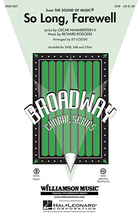 So Long, Farewell (from The Sound Of Music) Sheet Music Preview