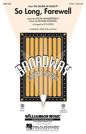 So Long, Farewell (from The Sound Of Music) Sheet Music Preview