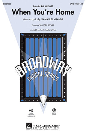 When You're Home (from In The Heights) (arr. Mark Brymer) Sheet Music Preview