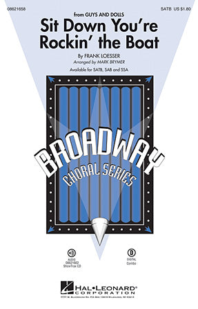 Sit Down You're Rockin' The Boat Sheet Music Preview