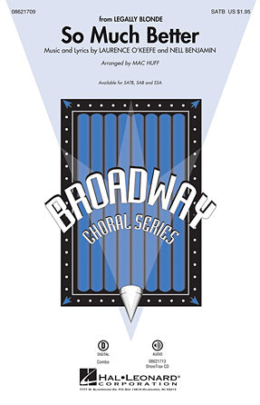 So Much Better (from Legally Blonde) Sheet Music Preview