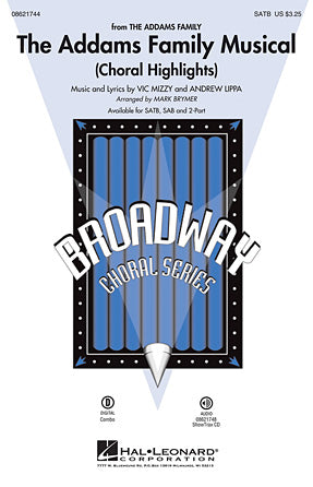 The Addams Family Musical (Choral Highlights) Sheet Music Preview