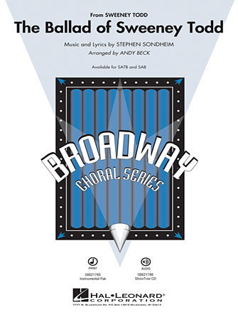 The Ballad Of Sweeney Todd Sheet Music Preview
