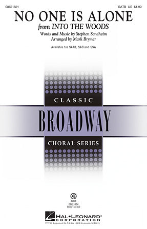 No One Is Alone - Part I Sheet Music Preview