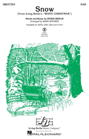 Snow (from White Christmas) (arr. Mark Brymer) Sheet Music Preview