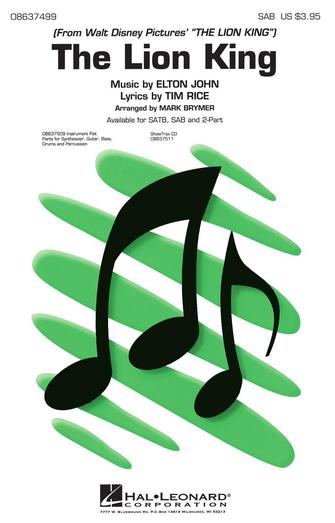 The Lion King (Medley) (arr. Mark Brymer) Sheet Music Preview