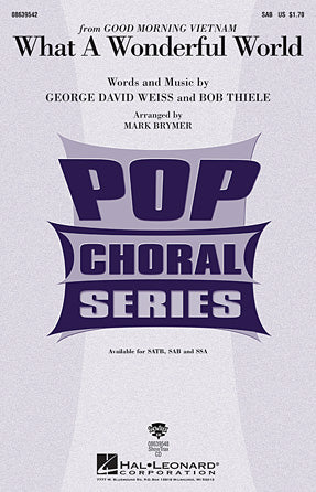 What A Wonderful World (arr. Mark Brymer) Sheet Music Preview