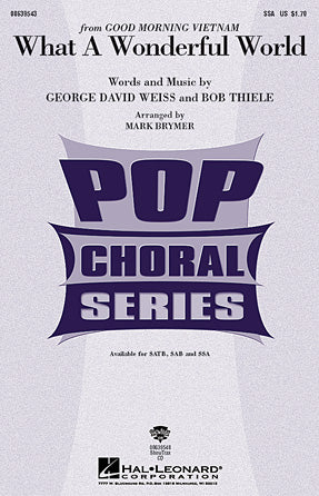 What A Wonderful World (arr. Mark Brymer) Sheet Music Preview