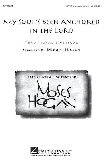 My Soul's Been Anchored In De Lord Sheet Music Preview