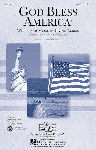 God Bless America (arr. Bruce Healey) Sheet Music Preview