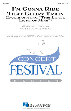 I'm Gonna Ride That Glory Train Sheet Music Preview