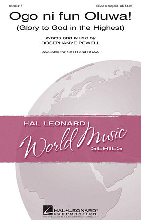 Ogo Ni Fun Oluwa! (Glory To God In The Highest!) Sheet Music Preview