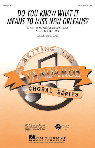 Do You Know What It Means to Miss New Orleans - Bb Clarinet Sheet Music Preview