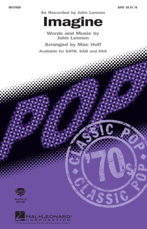 Imagine (arr. Mac Huff) Sheet Music Preview