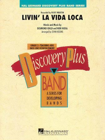 Livin' La Vida Loca (arr. John Higgins) - Eb Baritone Saxophone Sheet Music Preview