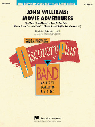 John Williams: Movie Adventures (arr. Michael Sweeney) - Bb Trumpet 1 Sheet Music Preview