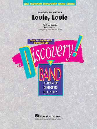Louie, Louie (arr. Johnnie Vinson) Sheet Music Preview