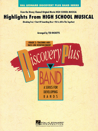 Highlights From "High School Musical" - Percussion 2 Sheet Music Preview