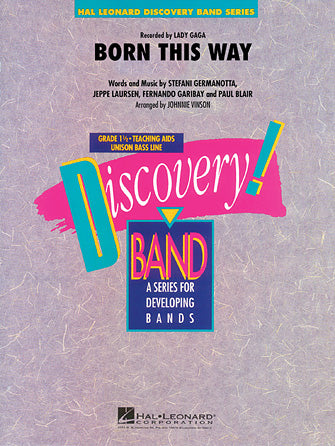 Born This Way - Trombone/Baritone B.C. Sheet Music Preview
