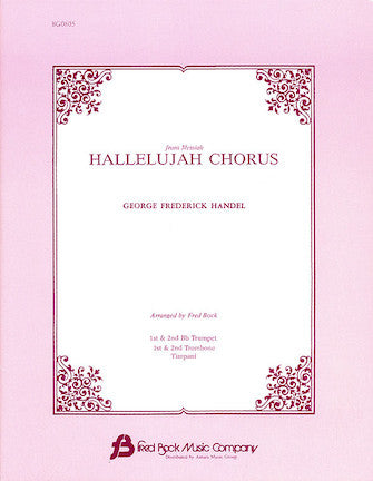 Hallelujah Chorus (arr. Fred Bock) - Trombone 2 Sheet Music Preview