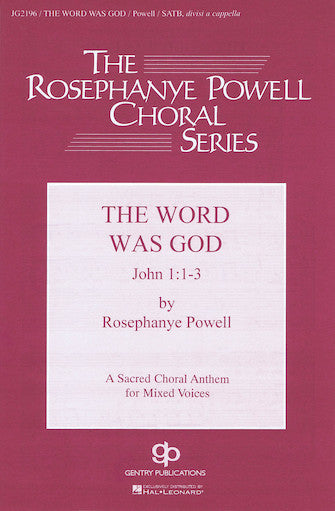 The Word Was God Sheet Music Preview