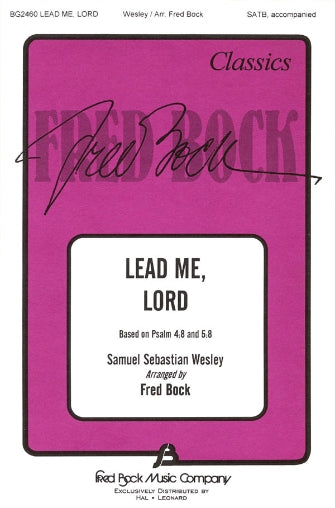 Lead Me, Lord (arr. Fred Bock) Sheet Music Preview