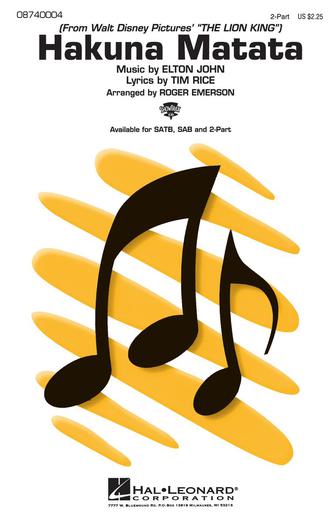 Hakuna Matata (from The Lion King) (arr. Roger Emerson) Sheet Music Preview